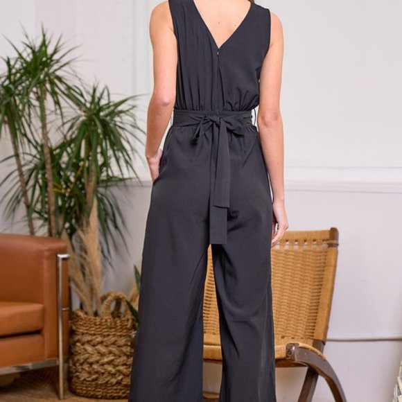 new ON BLUE slenderizing jumpsuit romper pants SM-LG boho western slimming "SALE - Picture 10 of 10